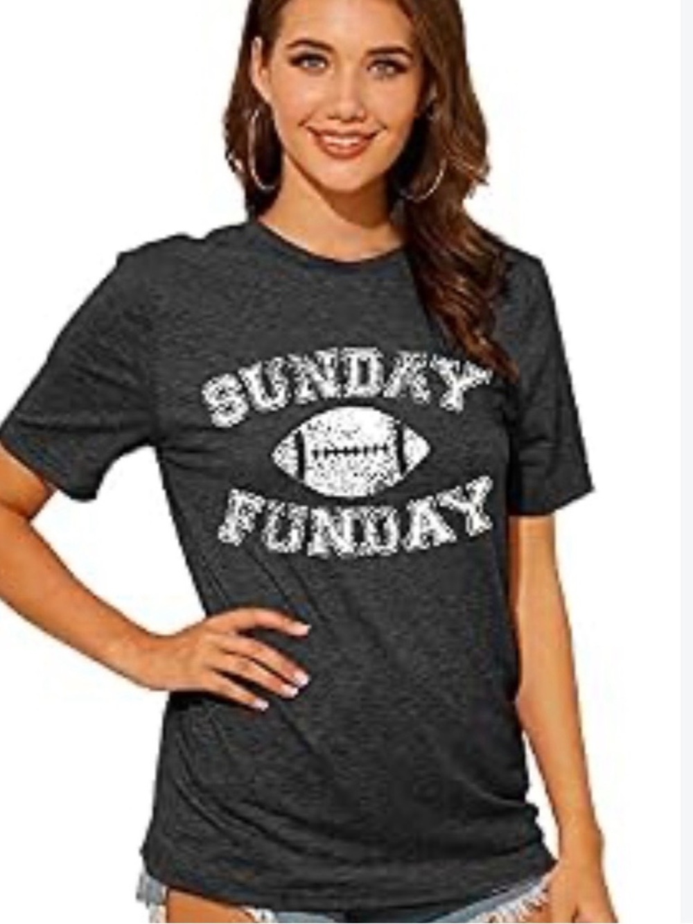 Sunday Funday Graphic Tee - Black S